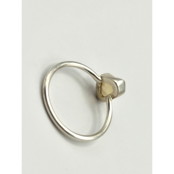 Ethiopian Opal Sterling Silver Ring Size‎ 8.25 - Picture 5 of 6